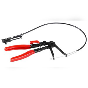 Flexible hose clamp pliers